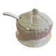 Barbotine Earthenware Shell Soup Tureen by Elpa Portugal, 1960s