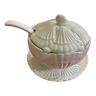 Earthenware Barbotine Shell Tureen from Elpa Portugal, 1960s