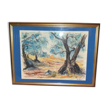 Aquarelle original