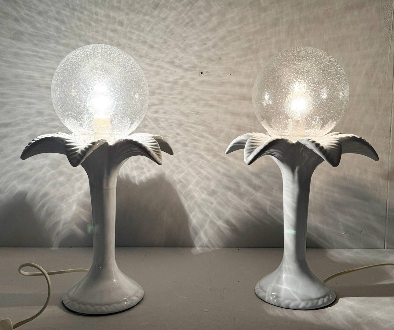 Michael Anderson. In the style of. Pair of table lamps, Hollywood Regency, 1970s.