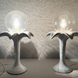 Michael Anderson. In the style of. Pair of table lamps, Hollywood Regency, 1970s.