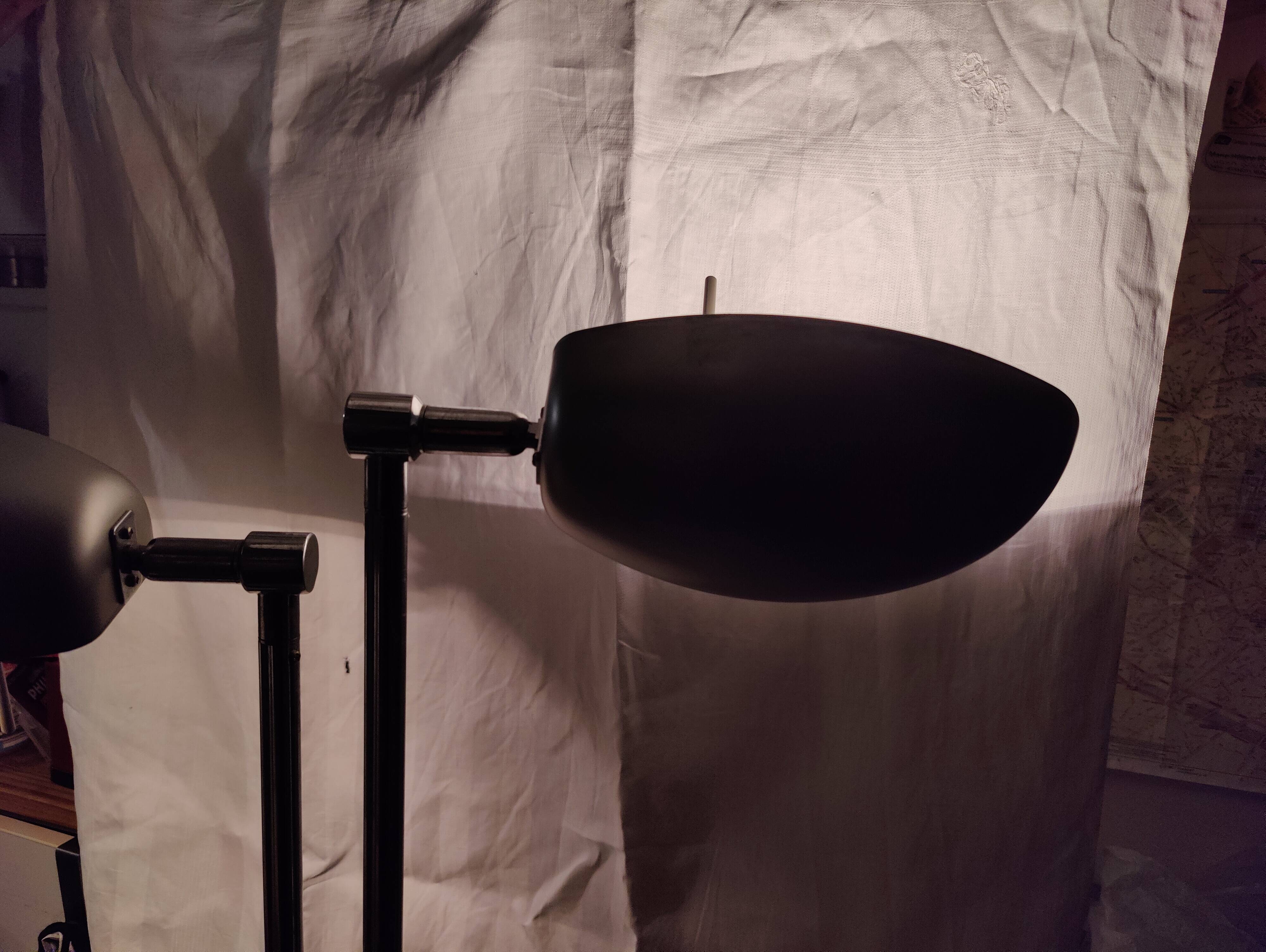Double floor lamp, Jelken model, Ikea, 1980s