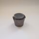 Brown glazed stoneware pot — Antique pottery