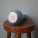 Handmade ceramic vase made in France handmade pottery turquoise brown contemporary design