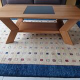 Solid elm coffee table