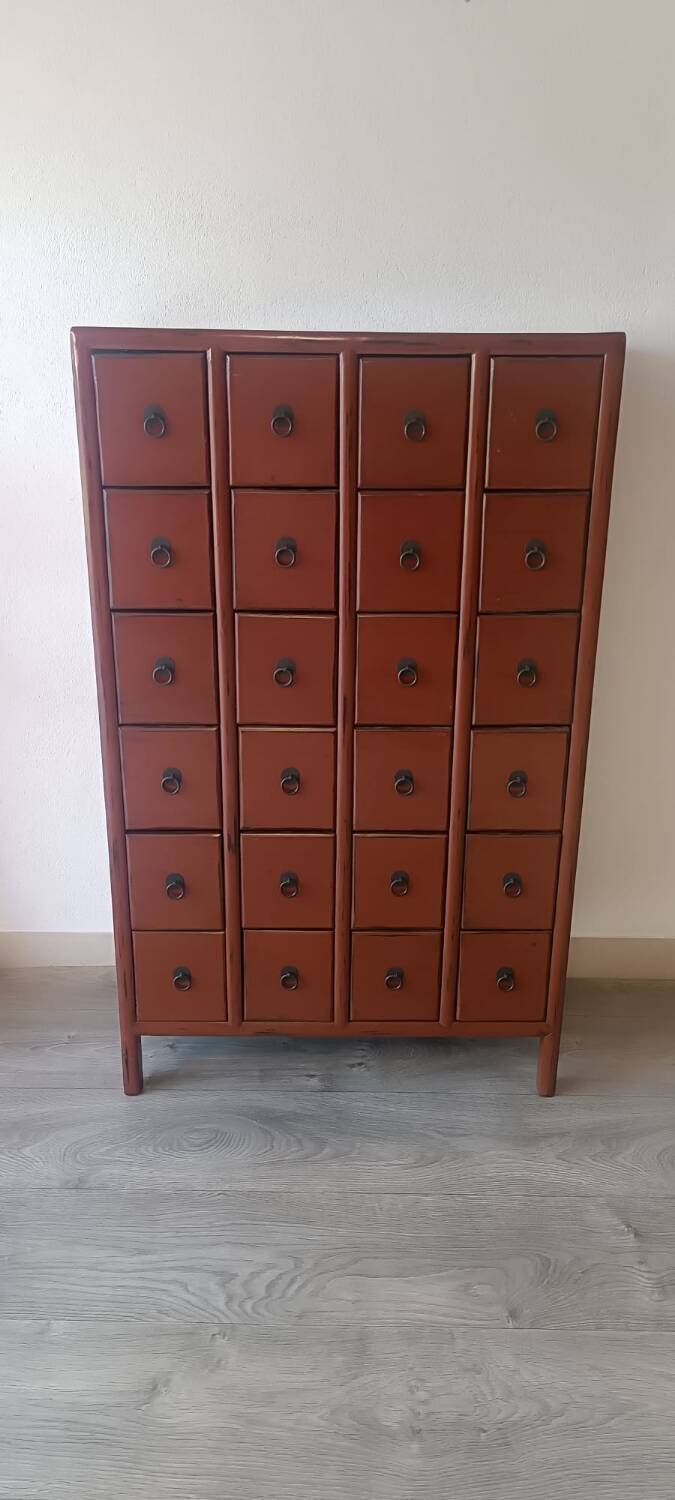 Craft furniture / chest of drawers with 24 drawers