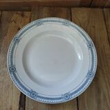 Plat rond Porcelaine Sarreguemines Carina