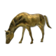 Brass horse