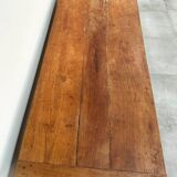 Large farm table - solid cherry - superb patina