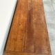 Grande table de ferme - merisier massif - patine superbe