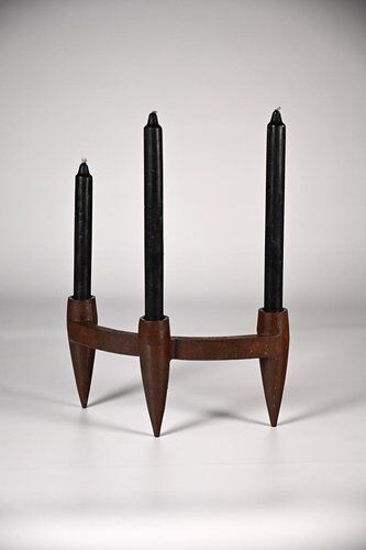 Flam Candleholder in Metal