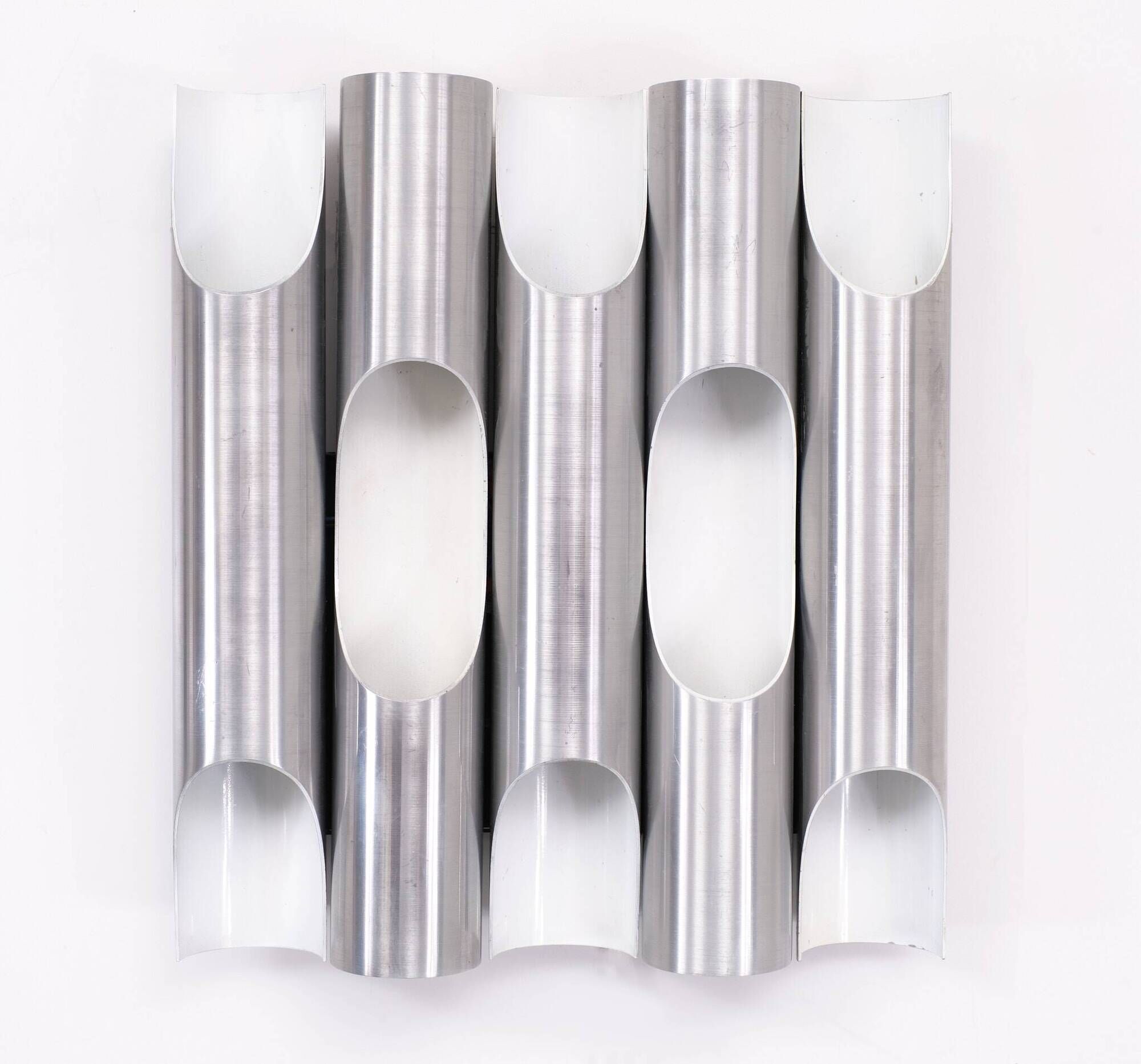 Set Raak Fuga wall lamps design Maija Liisa Komulainen. 1960s