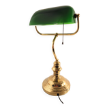 Lampe de banquier des années 80