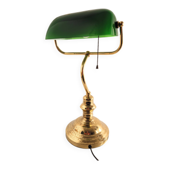 Lampe de banquier des années 80