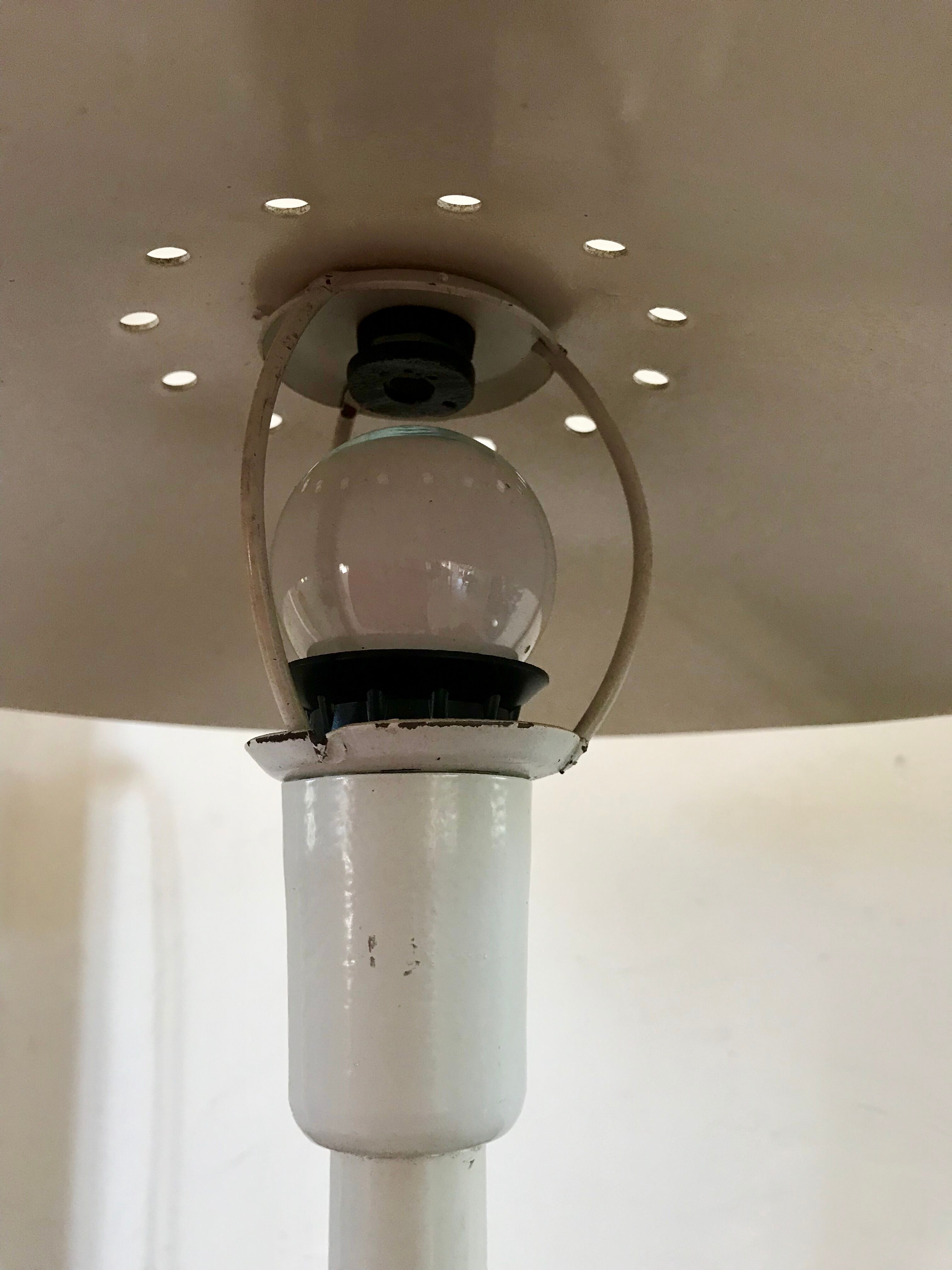 Mushroom lamp Aluminor 70 's