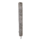 Brutalist wall light in frosted glass by Hillebrand Leuchten, Germany 1960.