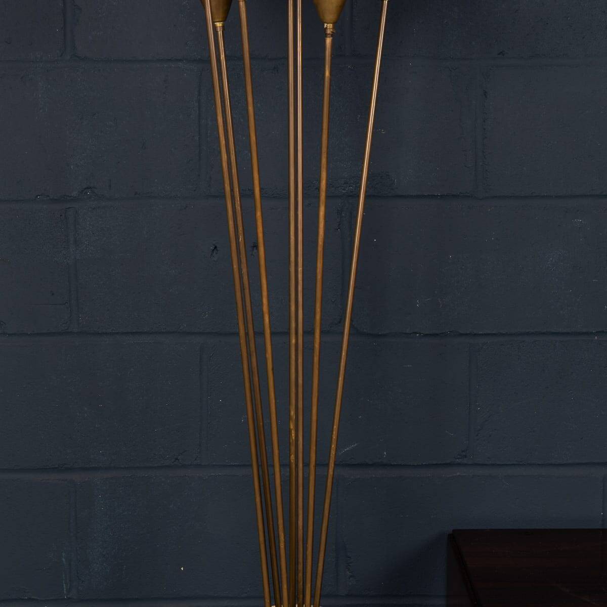 VINTAGE 20thC ITALIAN CALLA FLOOR LAMP BY ANGELO LELLI FOR ARREDOLUCE c1960