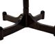 Vintage Wooden Sputnik Design Freestanding Coat Rack, 1970s, Brown