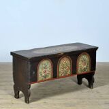 Folk art wedding chest, circa 1850