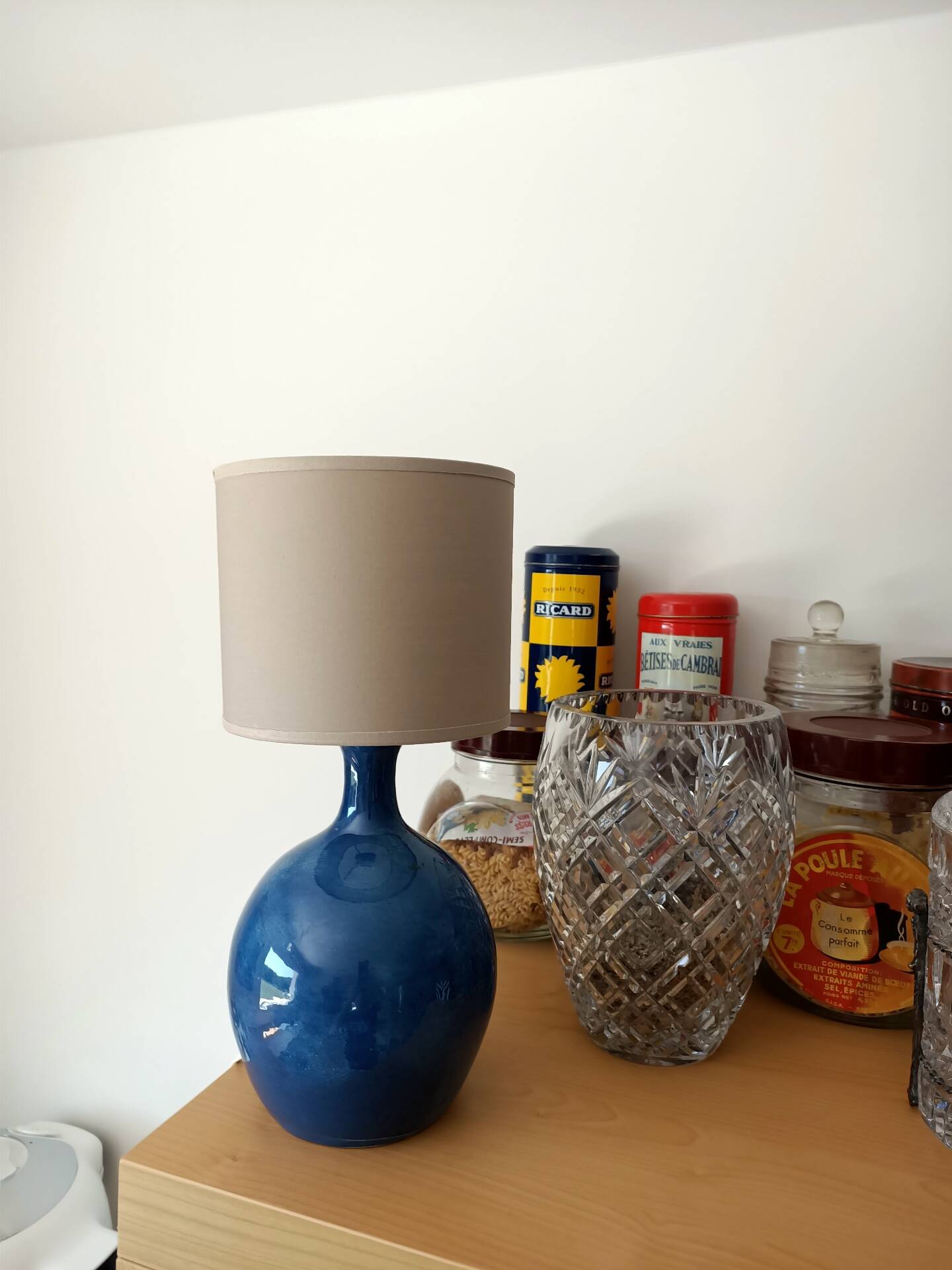 Vintage Paris Key Lamp
