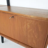 Poul Cadovius for Royal System free standing teak wall unit, Denmark 1950