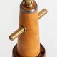 Pepper mill in the shape of a lighthouse or stylized Viking, Denmark, 1960s