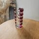 Vintage Windsor ruby vase in crystal - JG Durand for Luminarc