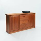 Danish teak Dyrlund sideboard with drawers and doors