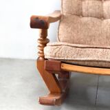 Vintage brutalist rocking chair