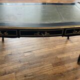 Bureau Louis XV  en bois noirci