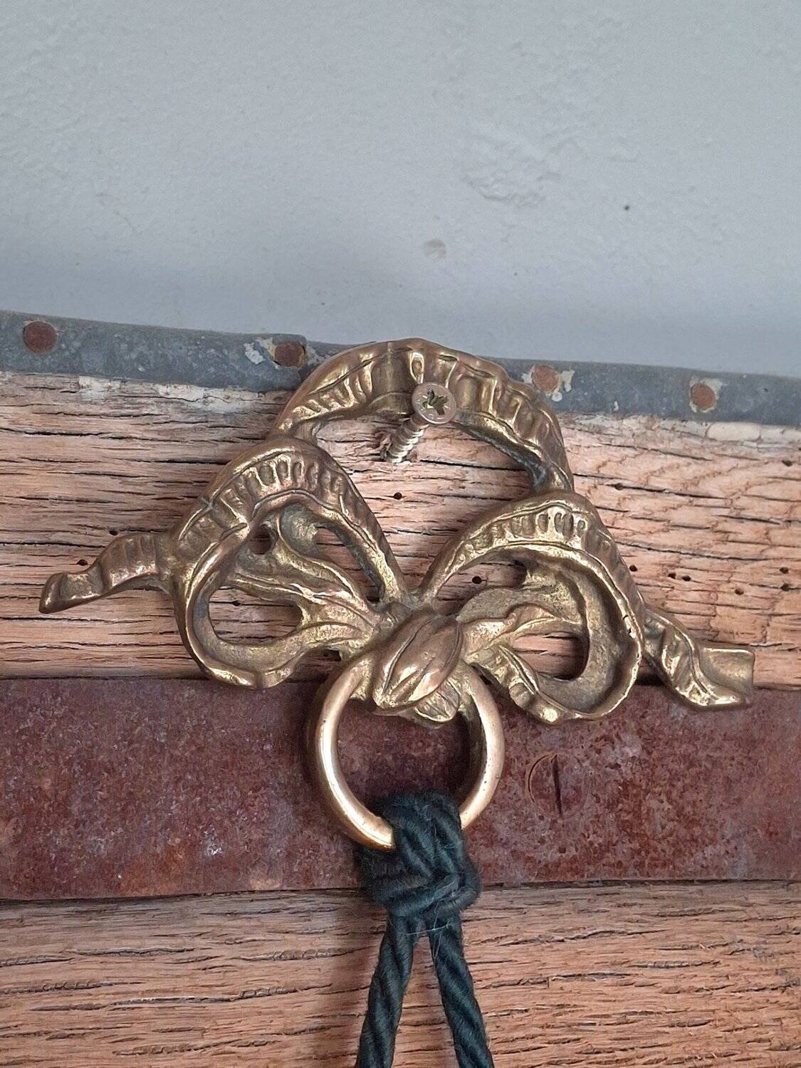 Miroir style victorien en bronze, d'epoque