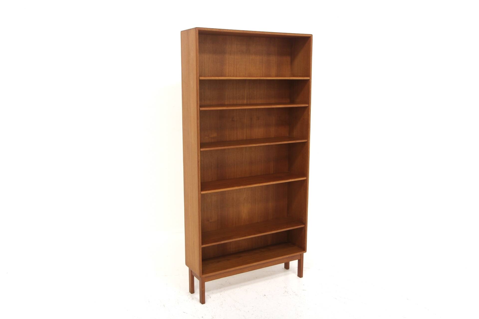 Scandinavian teak library, Wirserums Nya Möbelfabrik, Sweden, 1960
