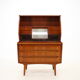 Mid-century Danish teak secretaire, 1960s