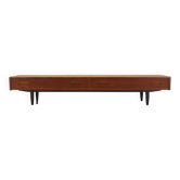 Teak lowboard, Danish design, 1960s, made in Denmark