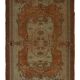 One-of-a-kind turkish handwoven vintage rug - rustic vintage charm 265x 175