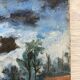 Henry d'Avesnes (1907-1999) Waterside Landscape. Oil on panel
