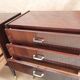 Pairs of old bedside tables from the 1960s and 70s.