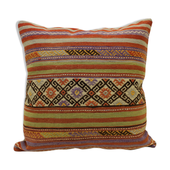 60x60 cm kilim cushion,vintage cushion cover