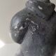 Inuit Art Soapstone Sculpture Eskimo Hunter/Fisherman Signed. 1960s