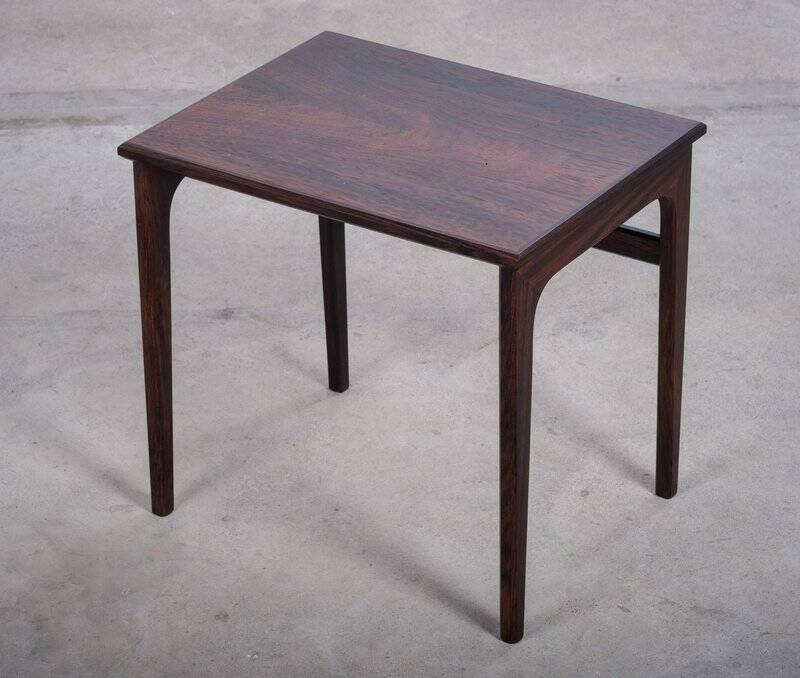 Mid-Century Danish Rosewood Nesting Tables from Brdr. Furbo, 1960s