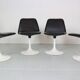 Scandinavian Modern Set Of 4 Dinning Chairs By Börje Johanson Vinga, Sweden 1970