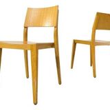 Vintage Danish dining chairs, 1980s, set of 4