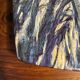 Assiette en faïence de Luneville les iris claude Monet