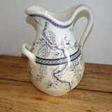 Terre de Fer toilet pitcher Minton Satsouma with two handles