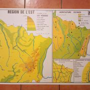 School map: northern region n°19 / eastern region n°20