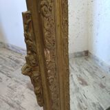 Napoleon III mirror with pediment - 125x75cm