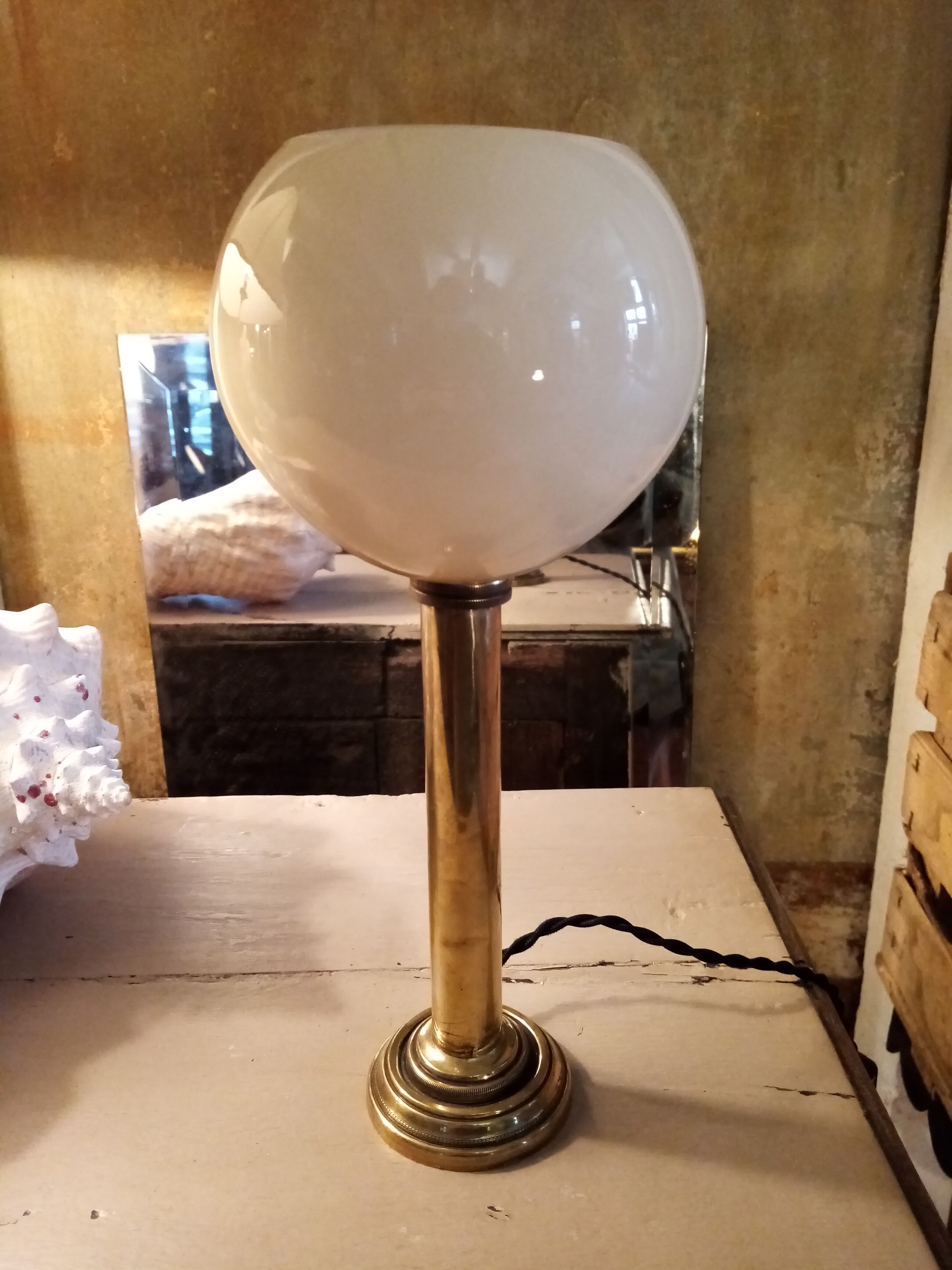 Brass lamp