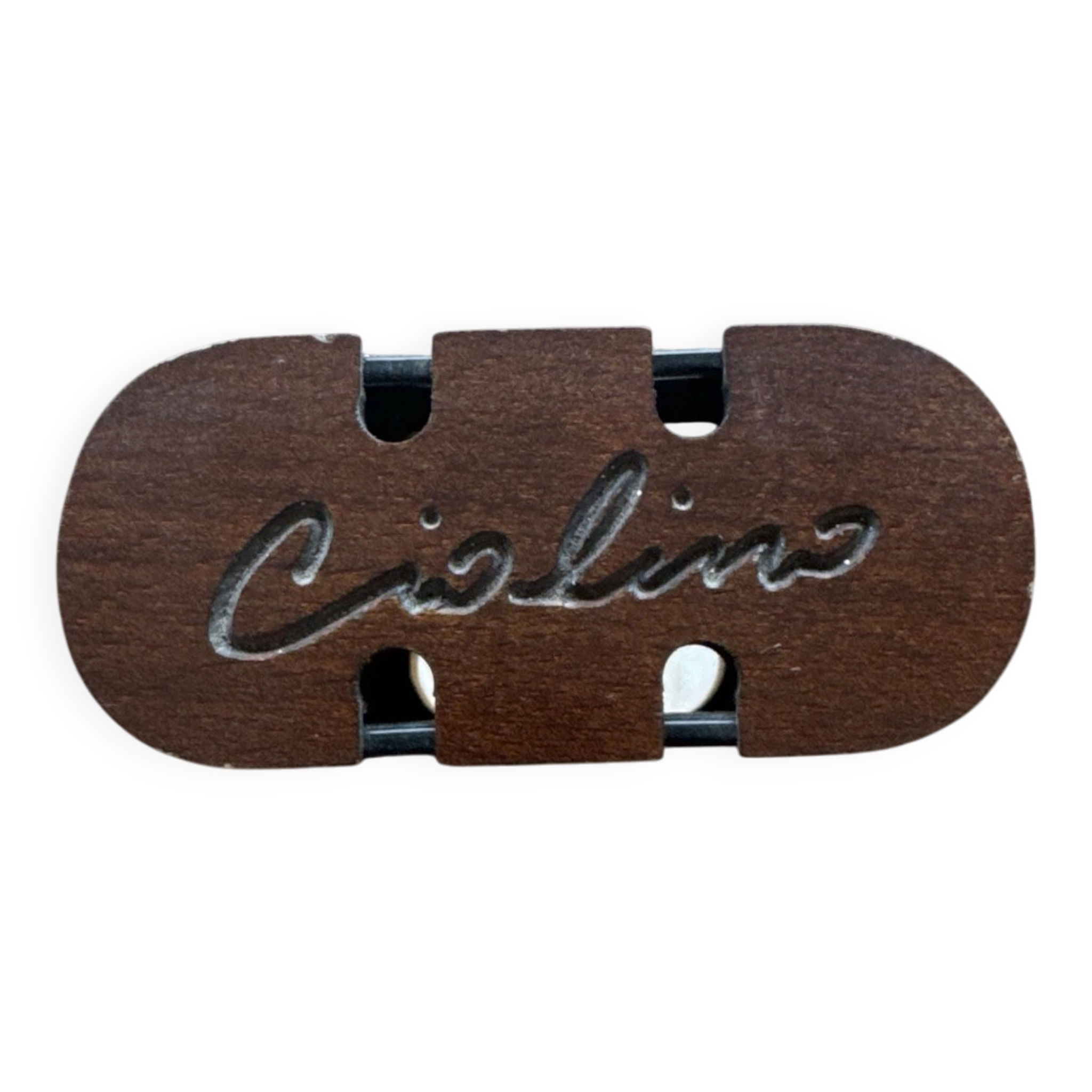 Bureau de direction d’angle vintage ciolino en bois avec retour + chai