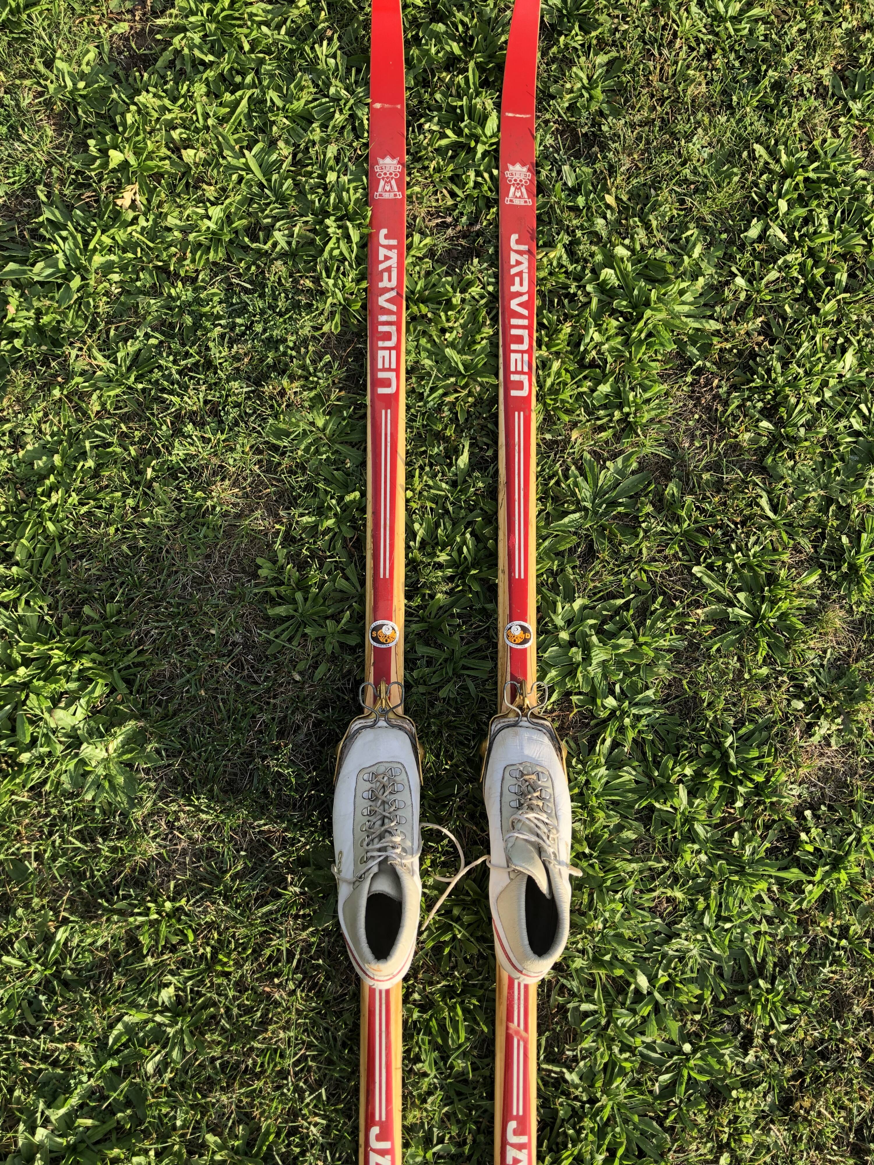 Esko Jarvinen vintage skis