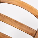 Barrette chairs with saber legs, set of 4